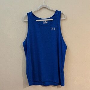 Under Armour Men’s Heat Gear Vibrant Blue Tank Top